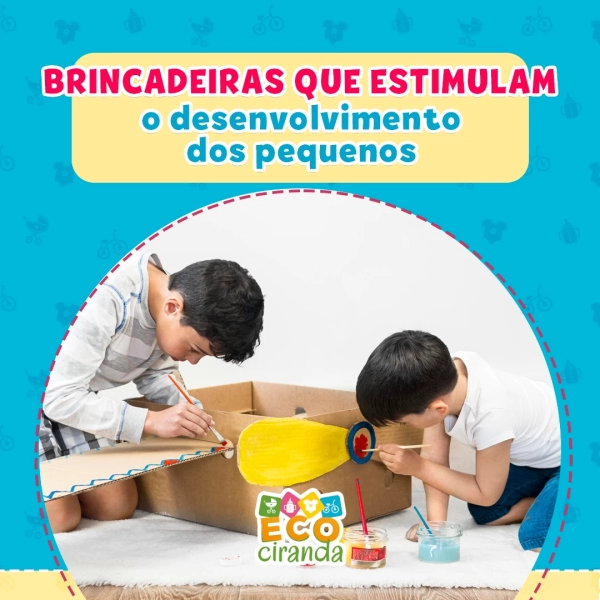 Brincadeiras que estimulam o desenvolvimento dos pequenos